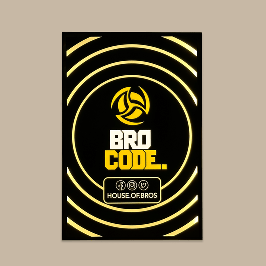 BroCode Lit Signage - Merch Club