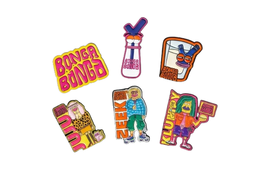Bonga Bonga Enamel Pins