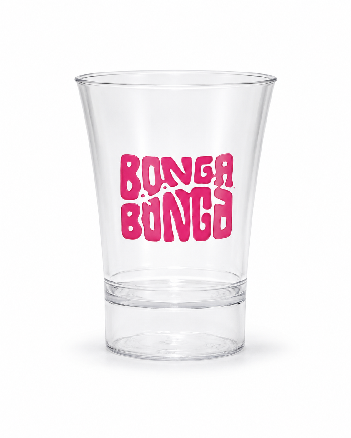 Bonga Bonga Acrylic Shot Glass (Pack of 6)